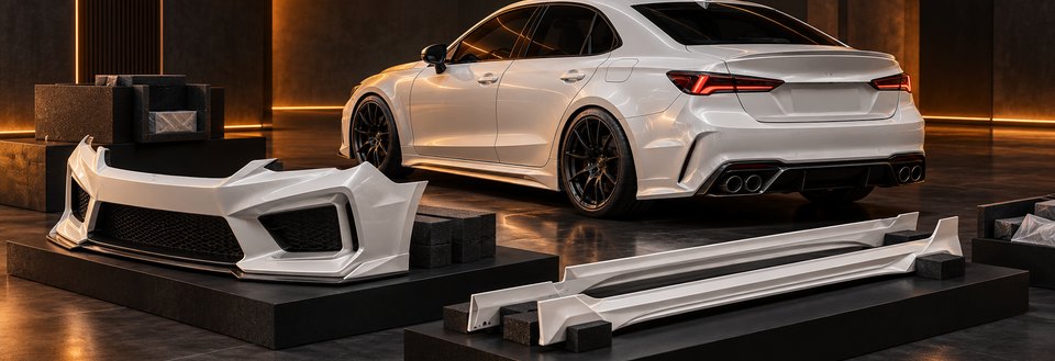 ภาพประกอบรถยนต์และชุดแต่งในแนวคิด NEKKETSU Racing